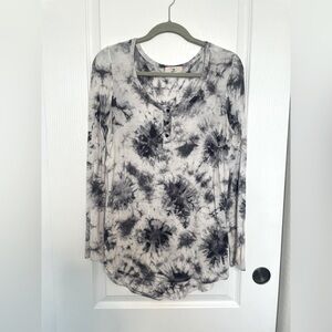 Pink Republic tie dye long sleeve shirt